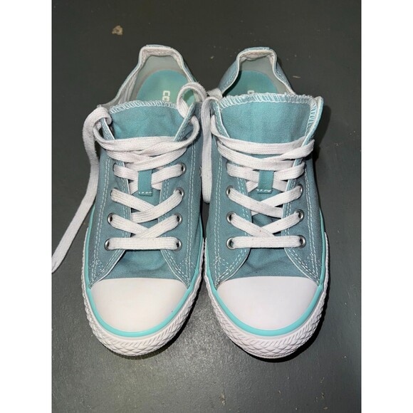 Converse Chuck Taylor All Star Blue Double Tongue Womens Size 5 - Picture 5 of 7